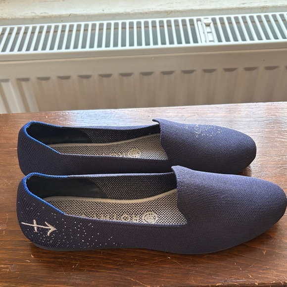 Rothy's Sagittarius Zodiac Women's Navy Blue Loafers - Picture 2 of 9